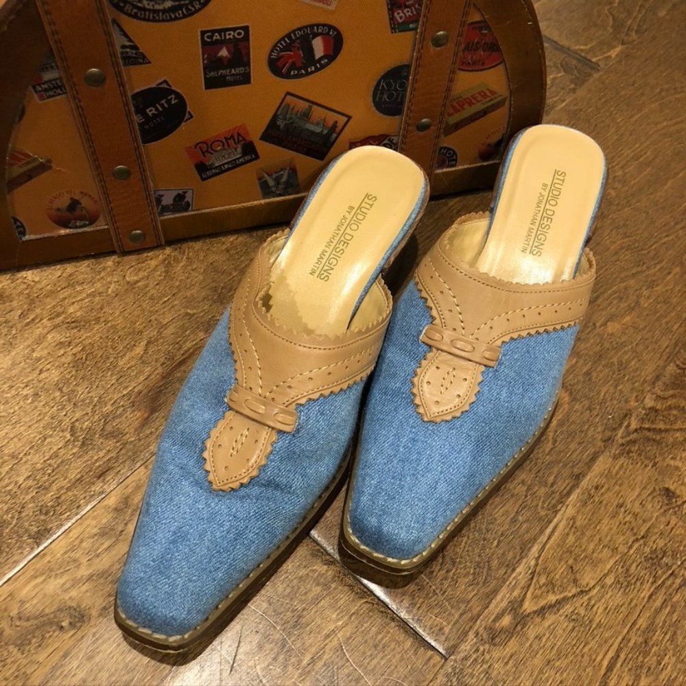 Studio Design by Jonathan Martin Slip on Heels